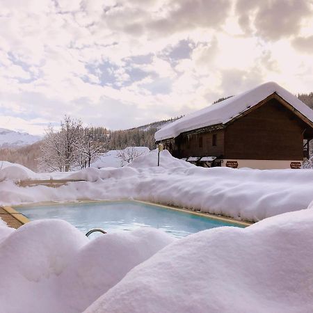 Les Chalets Du Parc Aux Etoiles - Cimes Et Neige Appartement Puy-Saint-Vincent Buitenkant foto