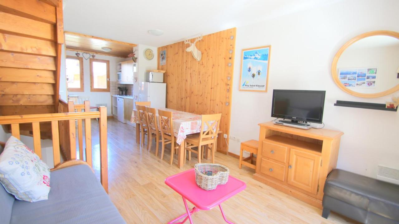 Les Chalets Du Parc Aux Etoiles - Cimes Et Neige Appartement Puy-Saint-Vincent Buitenkant foto