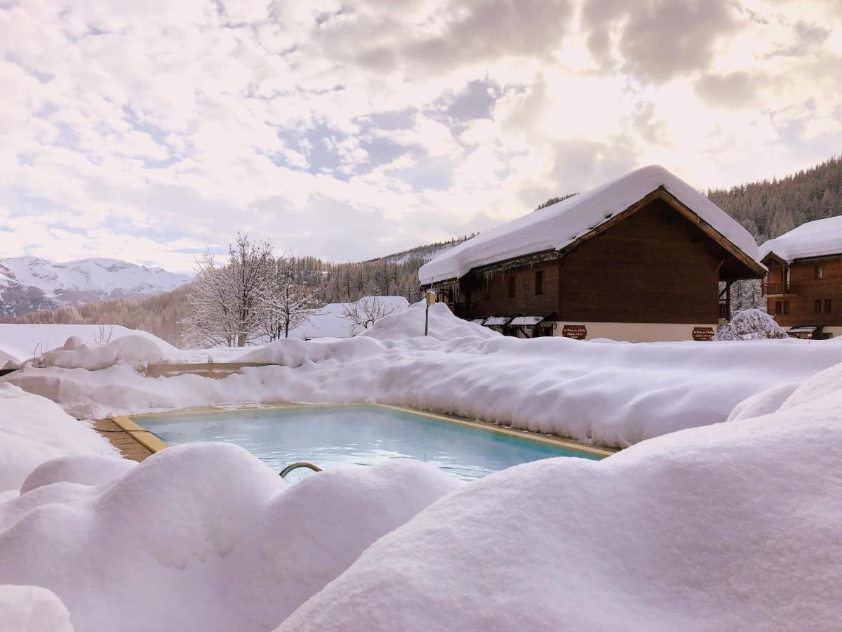 Les Chalets Du Parc Aux Etoiles - Cimes Et Neige Appartement Puy-Saint-Vincent Buitenkant foto