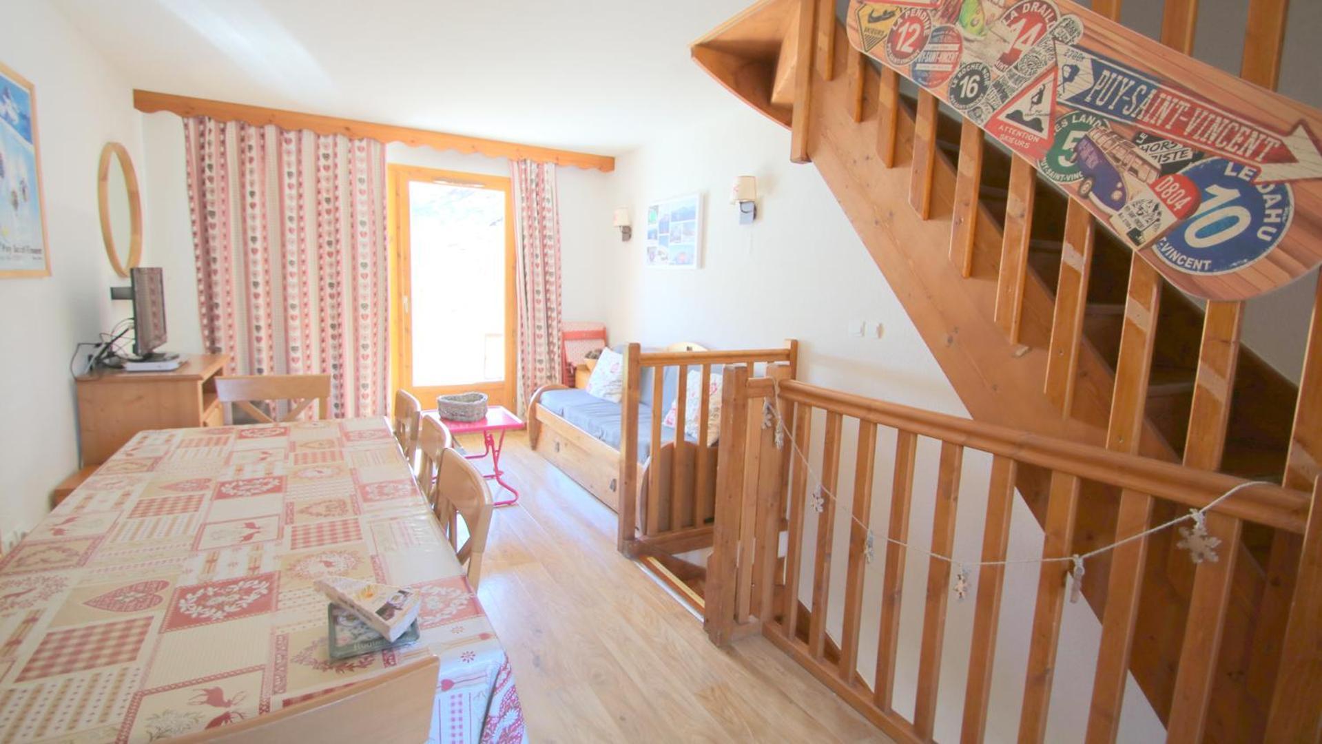 Les Chalets Du Parc Aux Etoiles - Cimes Et Neige Appartement Puy-Saint-Vincent Kamer foto